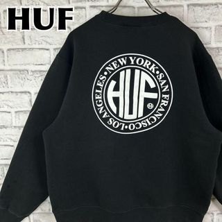 HUF - 美品HUF ハフDBC FOOTBALL スウェット 長袖 コットンジャージ の