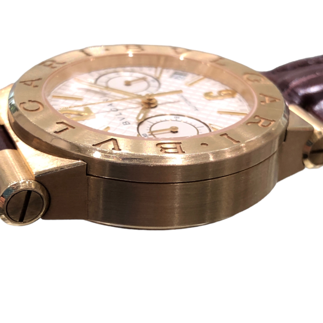 BVLGARI(ブルガリ)の　ブルガリ BVLGARI ディアゴノ クロノグラフ DG35GCH シルバー K18YG  メンズ 腕時計 メンズの時計(その他)の商品写真