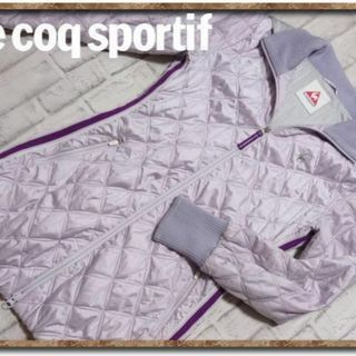 ルコックスポルティフ(le coq sportif)のルコックスポルティフ　中綿入りキルティングコート　薄紫☆やや難(その他)