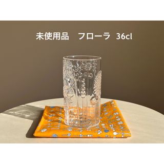 イッタラ(iittala)の未使用品 復刻版 フローラ タンブラー 1個 36cl クリア スコープ(タンブラー)