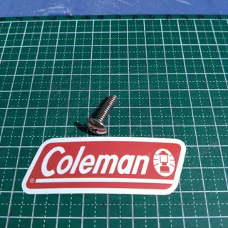 コールマン(Coleman)のコールマン　シングルストーブ用バーナー部センタースクリュー[ネジ]２個　社外品(ストーブ/コンロ)