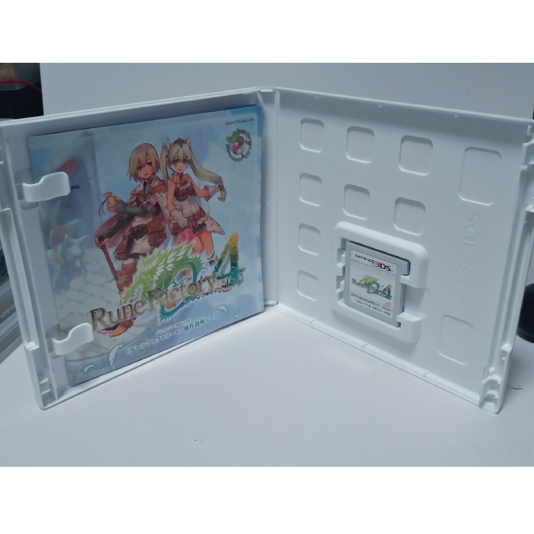 ニンテンドー3DS(ニンテンドー3DS)のルーンファクトリー4　キングダムハーツ ポケモン　ゲーム ソフト 3DS エンタメ/ホビーのゲームソフト/ゲーム機本体(携帯用ゲームソフト)の商品写真
