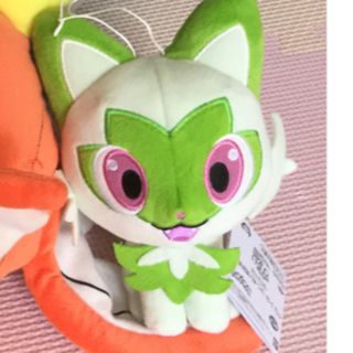 ポケモン(ポケモン)のニャオハ 新品タグ付き(ぬいぐるみ)