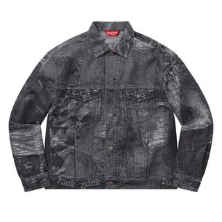 シュプリーム(Supreme)のSupreme Archive Denim Jacquard Trucker (Gジャン/デニムジャケット)