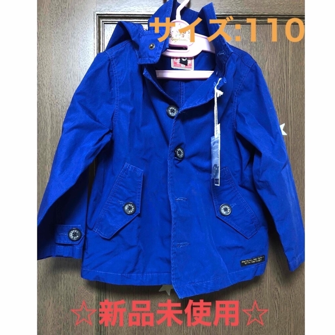 F.O.KIDS(エフオーキッズ)の☆新品未使用☆F.O.KIDs 子供 キッズ ジャケット 110 フード付き キッズ/ベビー/マタニティのキッズ服男の子用(90cm~)(ジャケット/上着)の商品写真