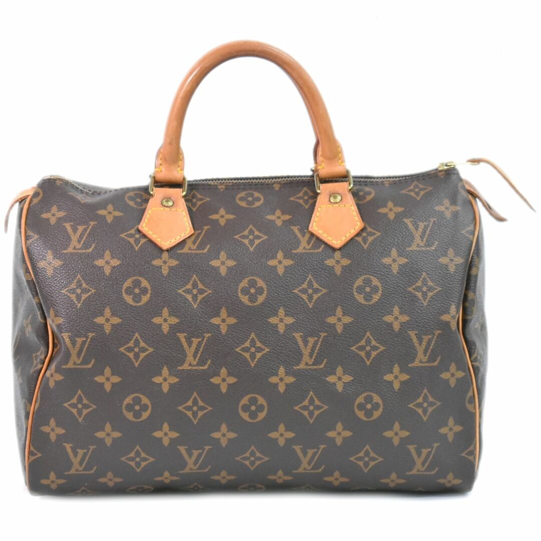 本物 ルイヴィトン LOUIS VUITTON LV スピーディ 30 モノグラム ミニボストンバッグ ハンドバッグ ブラウン M41108 Speedy ビトン バッグバッグ