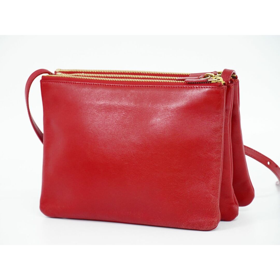 CELINE - 本物 セリーヌ CELINE トリオ ラージ ショルダーバッグ CELINE - 本物 セリーヌ CELINE トリオ ラージ ショルダーバッグ