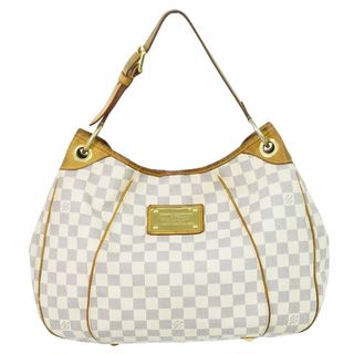 ルイヴィトン(LOUIS VUITTON)の本物 ルイヴィトン LOUIS VUITTON LV ガリエラ PM ダミエ アズール トートバッグ ハンドバッグ ホワイト Galliera ビトン バッグ 中古(トートバッグ)