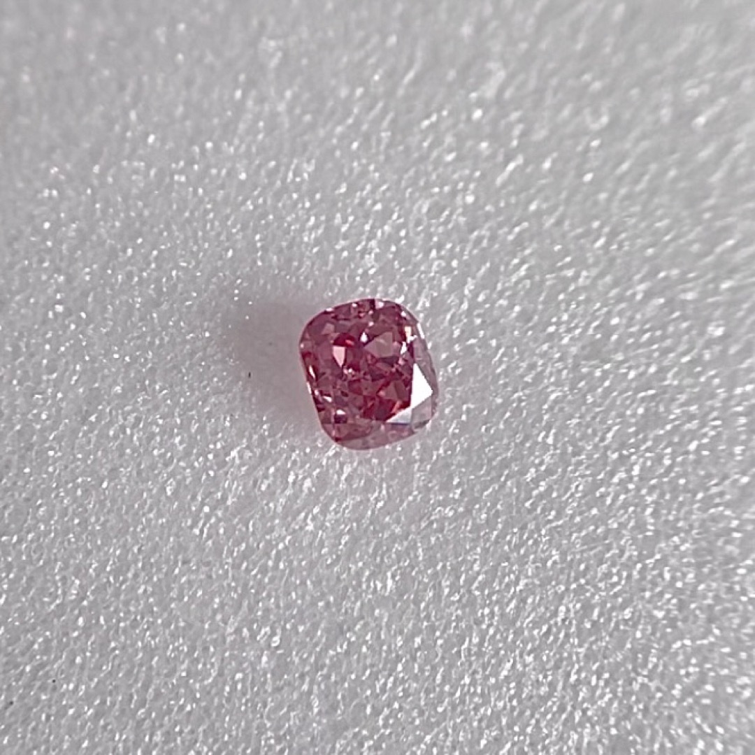 購入新作 0.049ct SI-2天然ピンクダイヤルースFANCY VIVID PINK | www