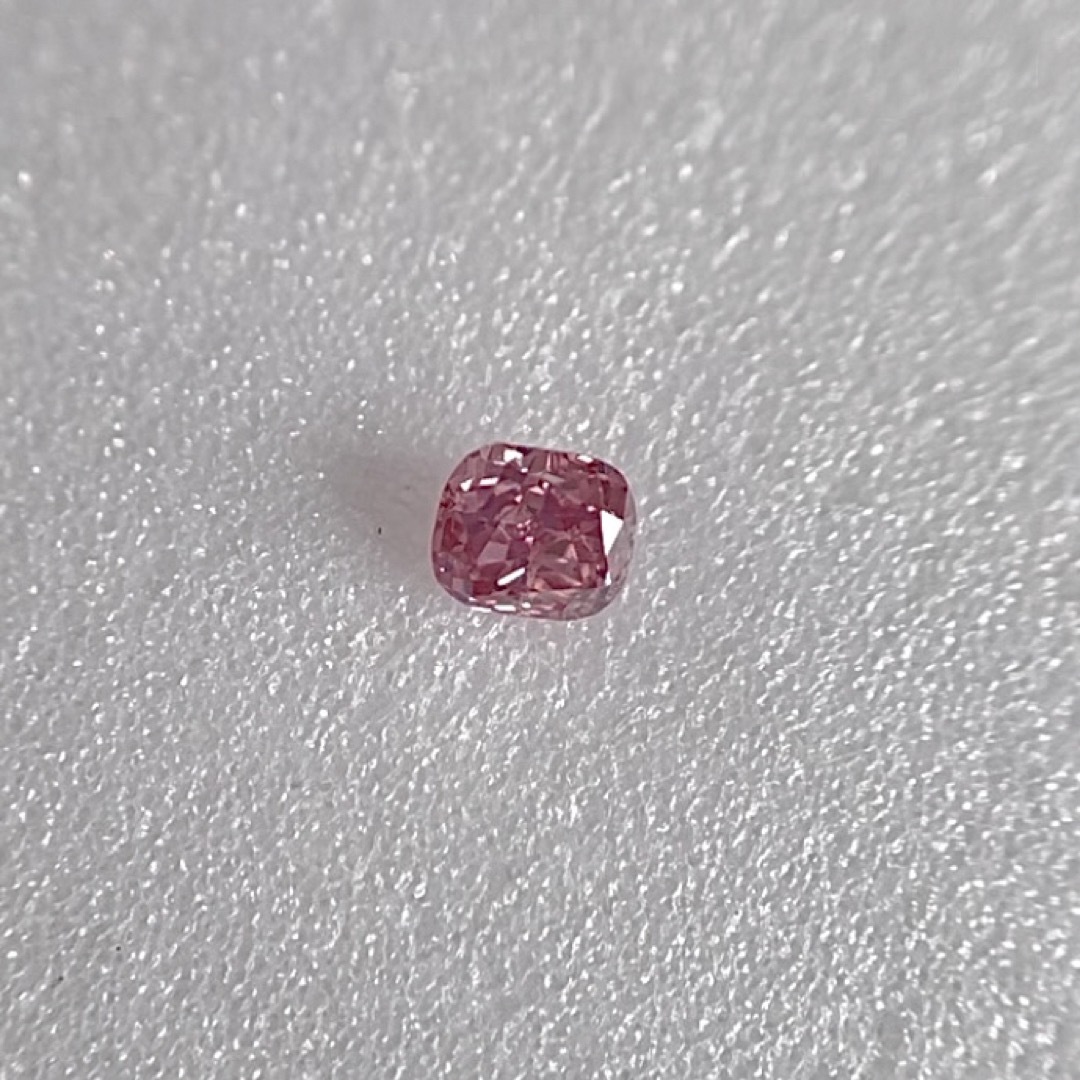 購入新作 0.049ct SI-2天然ピンクダイヤルースFANCY VIVID PINK | www