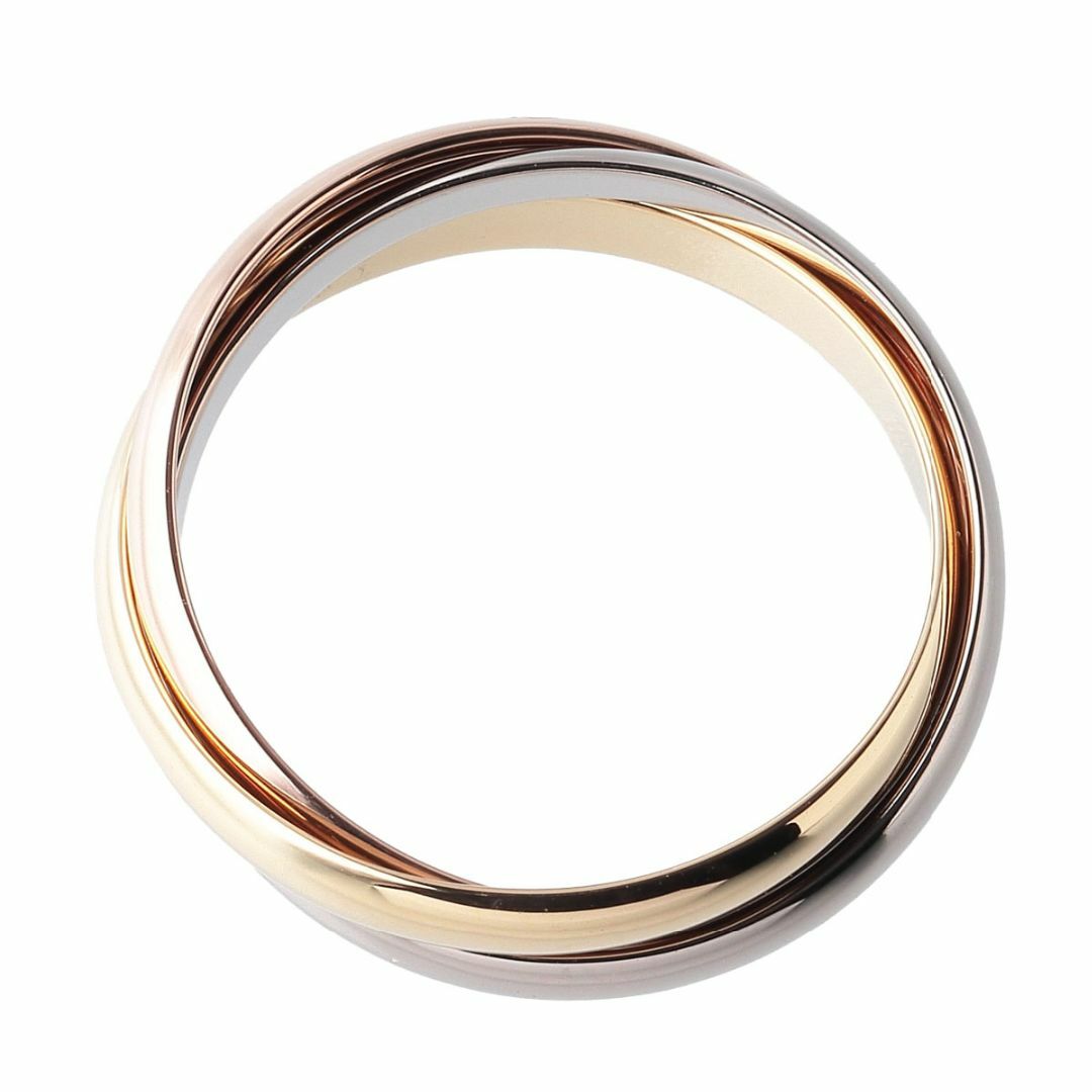 Cartier - カルティエ トリニティ リング SM #54 AU750 スリー Cartier - カルティエ トリニティ リング SM #54 AU750 スリー