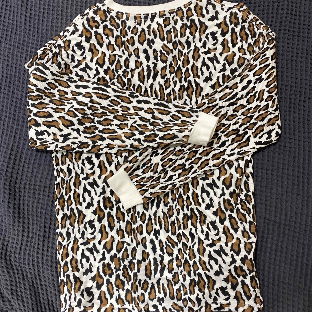 WACKO MARIA(ワコマリア)のワコマリア サーマル　ロンT Lサイズ　レオパード　豹柄　 メンズのトップス(Tシャツ/カットソー(七分/長袖))の商品写真
