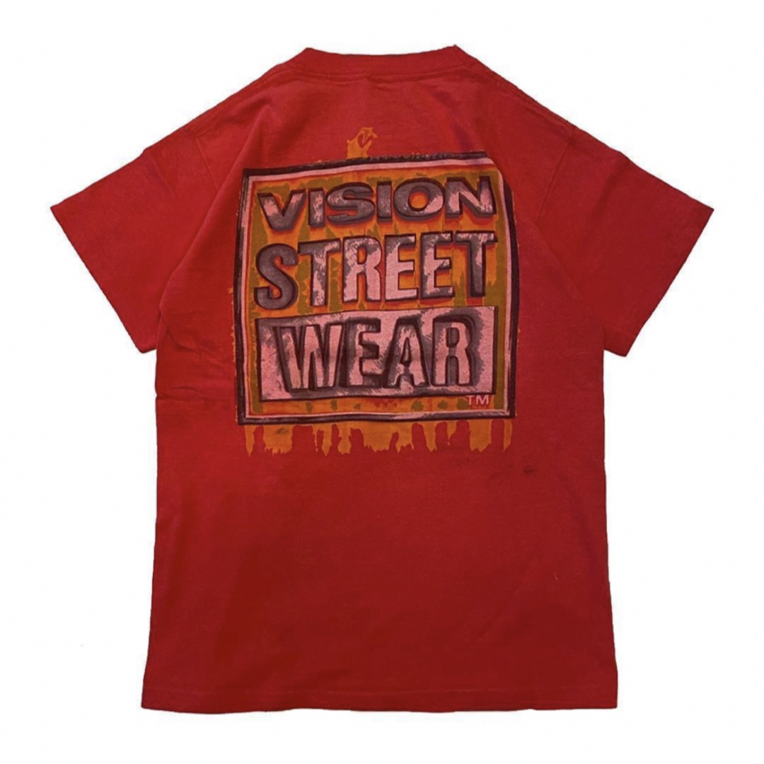 VISION STREET WEAR(ヴィジョン ストリート ウェア)の【taka着用】VISIONTシャツヴィジョンオールドスケート oldskate エンタメ/ホビーのタレントグッズ(ミュージシャン)の商品写真