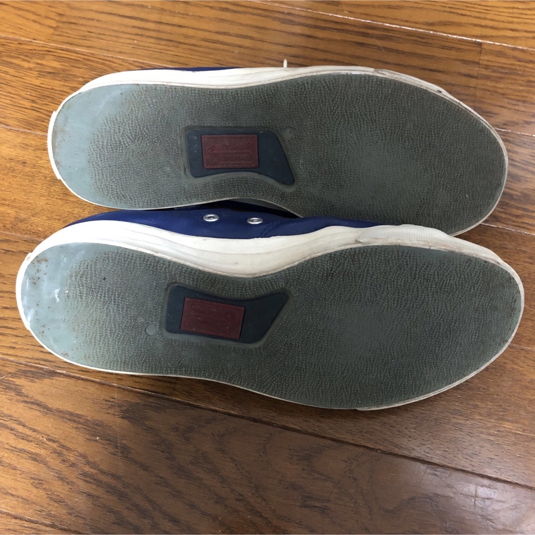 CONVERSE(コンバース)の希少カラー！コンバース　ジャックパーセル　レザーブルー　24.5cm レディースの靴/シューズ(スニーカー)の商品写真