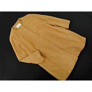 ペイトンプレイス(Peyton Place)のPeytonPlace ペイトンプレイス カシミヤ混 ノーカラー コート size13B/ベージュ ◆■ レディース(その他)