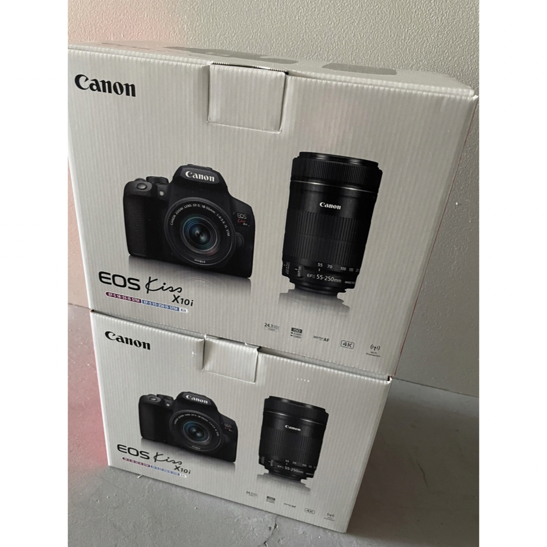 Canon EOS Kiss X10i ダブルズーム(新品・未使用品)デシタル一眼