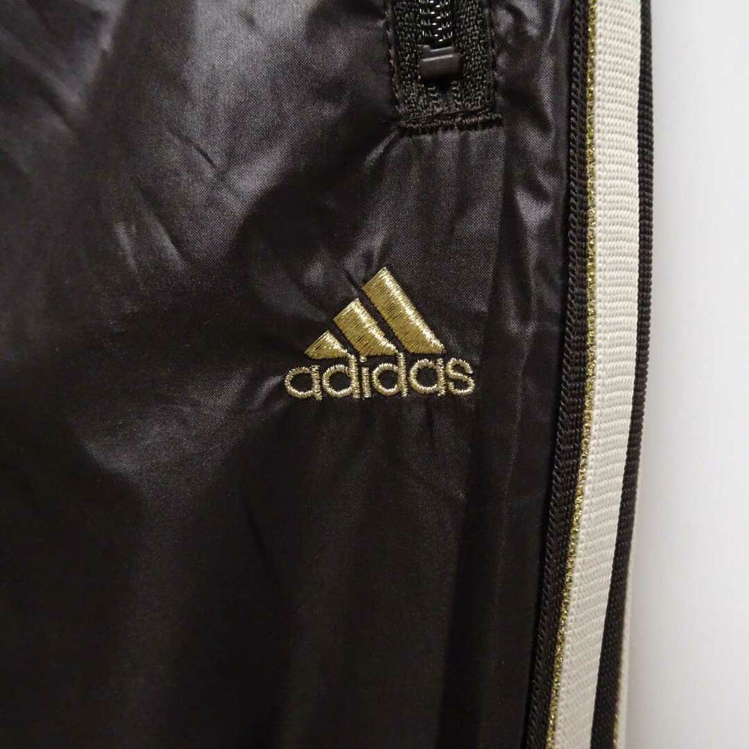 adidas(アディダス)のアディダス トラックパンツ スポーツウェア ナイロン L ダークブラウン レディース ADIDAS clima365 裏メッシュ スポーツ/アウトドアのトレーニング/エクササイズ(その他)の商品写真