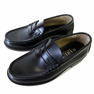 ハルタ(HARUTA)のハルタ ローファー スクール 本革 レザー 22.5cm EEE 黒 靴 くつ(ローファー/革靴)