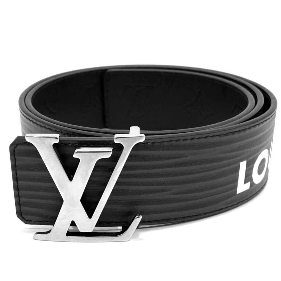 LOUIS VUITTON ルイヴィトン ベルト エピ・XL ベルト・LVイニシャル リバーシブル 40MM モノグラム ファッションアイテム 小物 ブラック 黒 M8270U    ノワール シルバー金具 メンズ 人気【品】VIBRATO新着アイテム