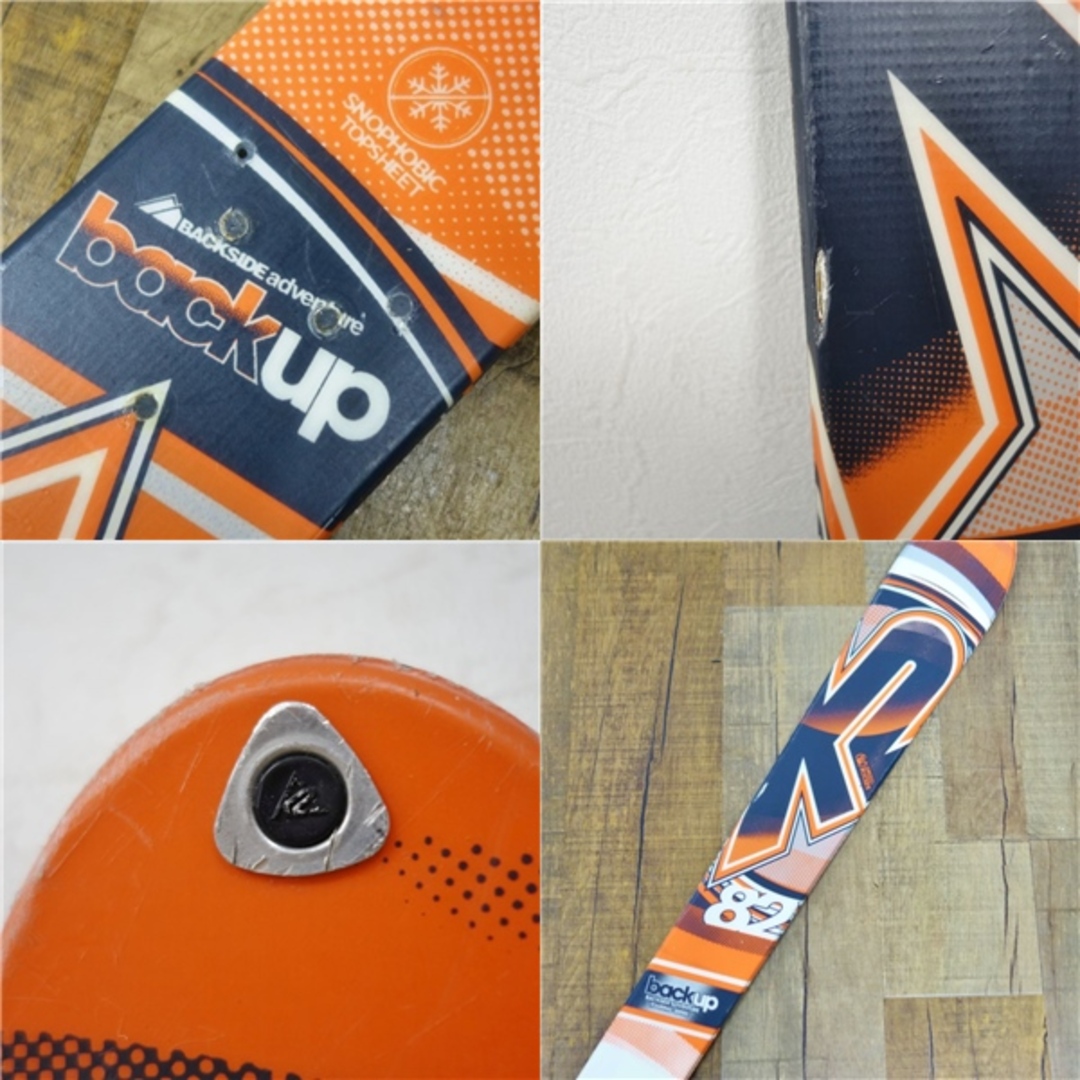 K2 - ケーツー K2 backup 160cm センター82mm ビンディング K2 - ケーツー K2 backup 160cm センター82mm ビンディング