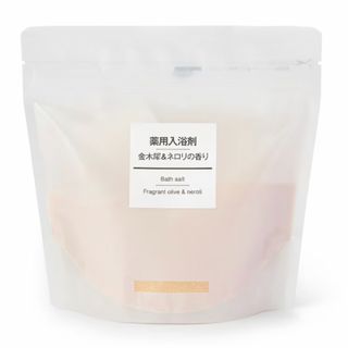 ムジルシリョウヒン(MUJI (無印良品))の【大人気！】無印良品　金木犀＆ネロリの香り　薬用入浴剤(入浴剤/バスソルト)