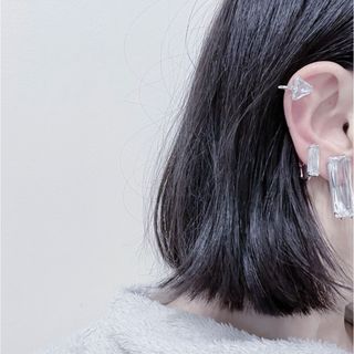 スワロフスキー(SWAROVSKI)の3月1日削除（売れなかったら友人に譲るため） 💎🦢イヤーカフ3点セット(その他)