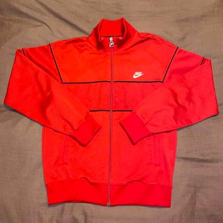 ナイキ(NIKE)の80s ヴィンテージ 日本製 NIKE ナイキ メッシュ ジャージ M レッド(ジャージ)