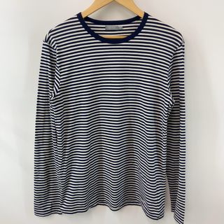 サンスペル(SUNSPEL)のSUNSPEL ボーダー メンズ  Tシャツ(七部/長袖)(Tシャツ/カットソー(七分/長袖))