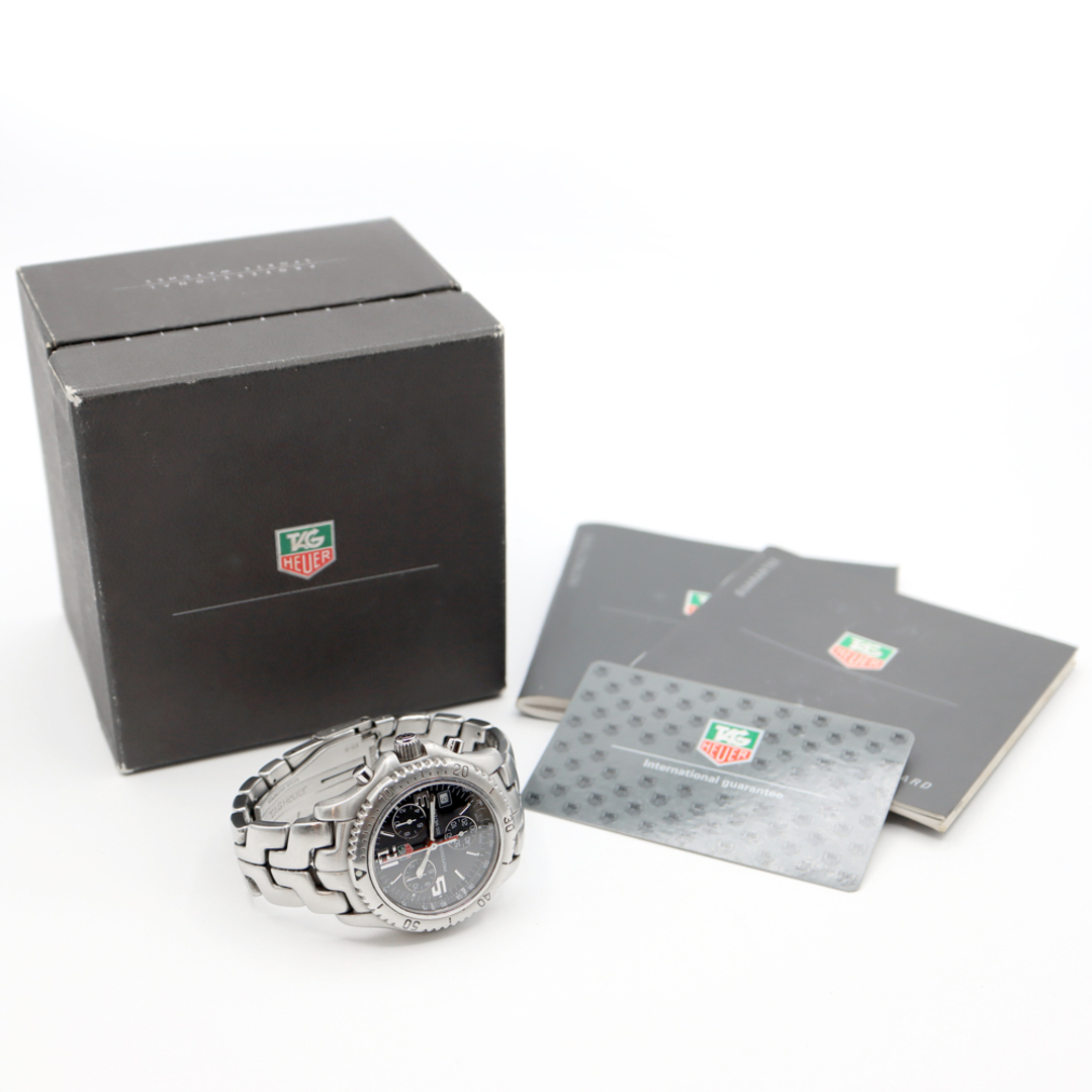 TAG Heuer - 電池交換済 TAG Heuer タグホイヤー リンク クロノ TAG Heuer - 電池交換済 TAG Heuer タグホイヤー リンク クロノ
