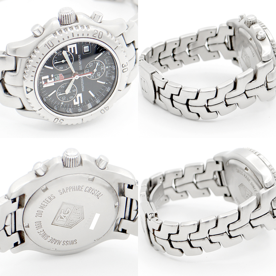 TAG Heuer - 電池交換済 TAG Heuer タグホイヤー リンク クロノ TAG Heuer - 電池交換済 TAG Heuer タグホイヤー リンク クロノ