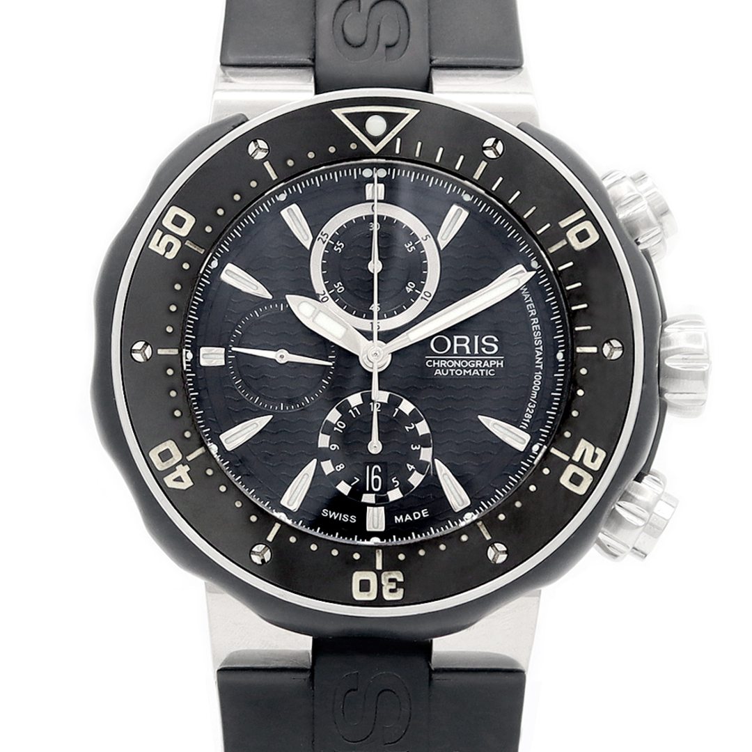 ORIS - 内部点検済 ORIS オリス プロダイバー クロノグラフ ORIS - 内部点検済 ORIS オリス プロダイバー クロノグラフ