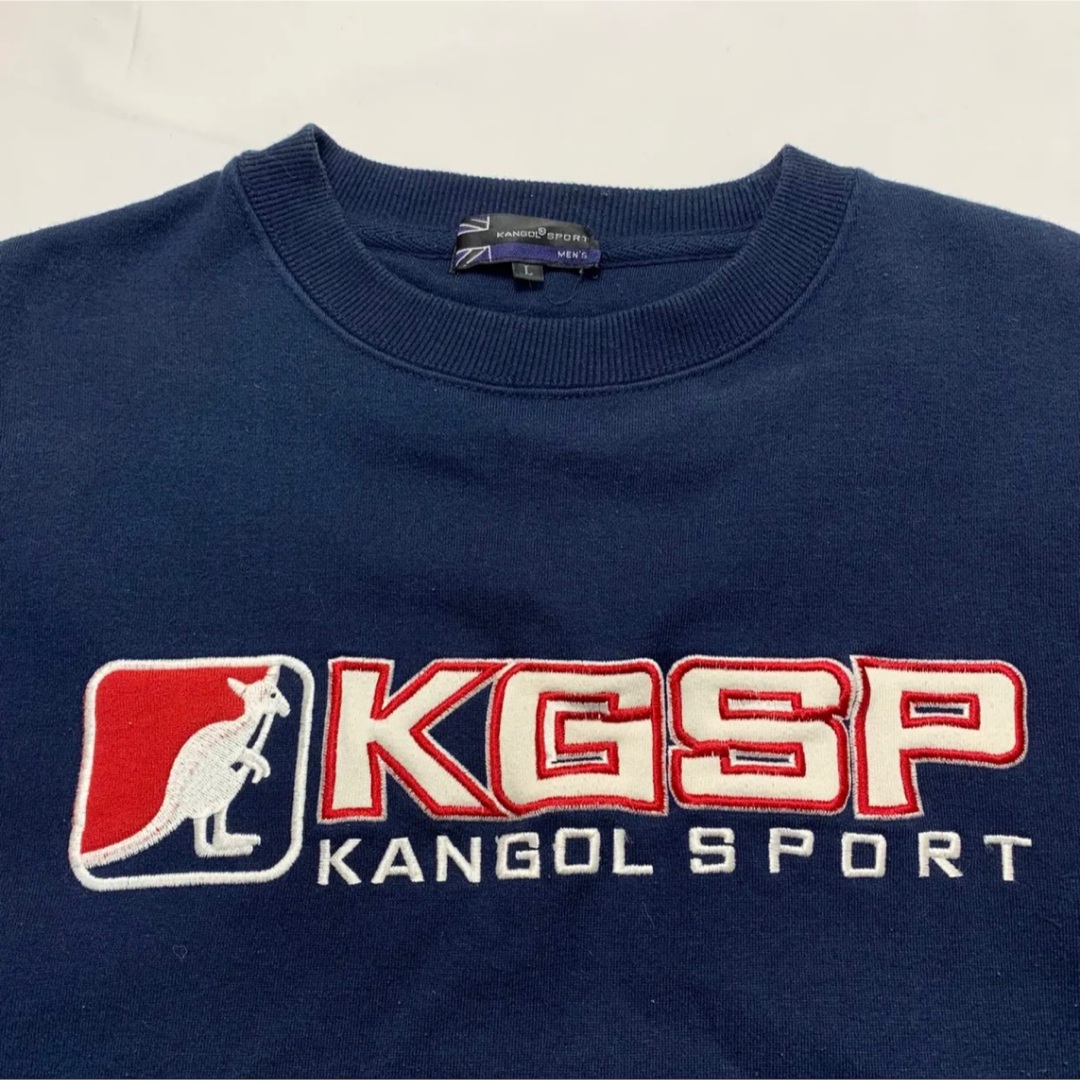 KANGOL(カンゴール)のKANGOL SPORT スウェット トレーナー KGSP ネイビー メンズのトップス(スウェット)の商品写真