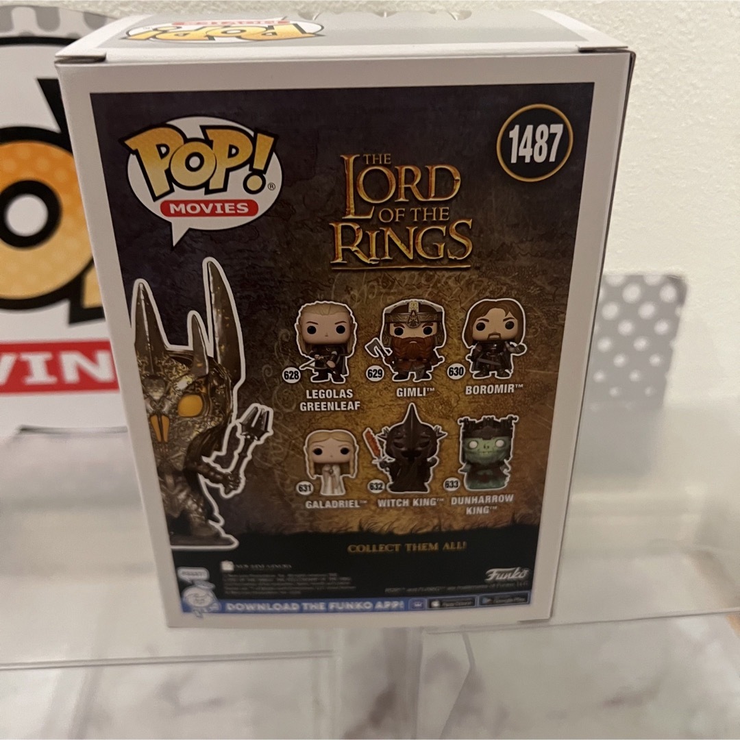 FUNKO(ファンコ)のレアFUNKO POP!  ロードオブザリング　サウロン　蓄光　限定 エンタメ/ホビーのフィギュア(SF/ファンタジー/ホラー)の商品写真