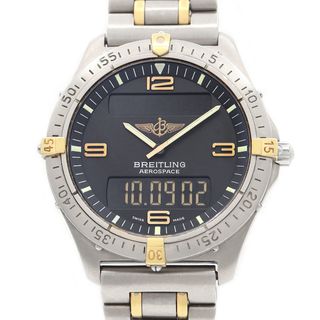 ブライトリング(BREITLING)のBREITLING Aerospac Chronograph F56062 Titanium Yellow Gold Analog Digital Quartz(腕時計(アナログ))