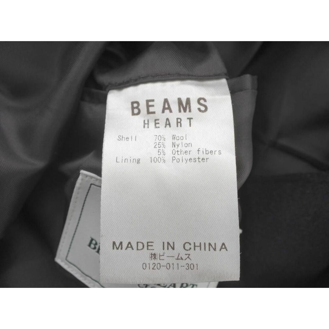 BEAMS(ビームス)のBEAMS HEART ビームスハート ウール混 チェスター コート size44/濃紺 ◆■ メンズ メンズのジャケット/アウター(チェスターコート)の商品写真