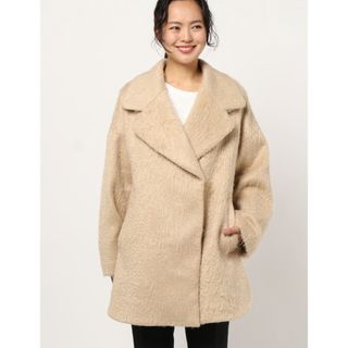 アメリヴィンテージ(Ameri VINTAGE)のUNDRESSED ROUND SHAGGY MIDI COAT アメリ(毛皮/ファーコート)