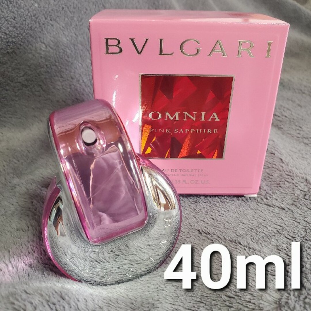 BVLGARI(ブルガリ)のブルガリ BVLGARI 香水  40ml オムニア ピンク サファイア コスメ/美容の香水(香水(女性用))の商品写真