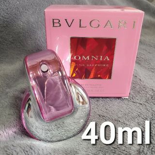 ブルガリ(BVLGARI)のブルガリ BVLGARI 香水  40ml オムニア ピンク サファイア(香水(女性用))