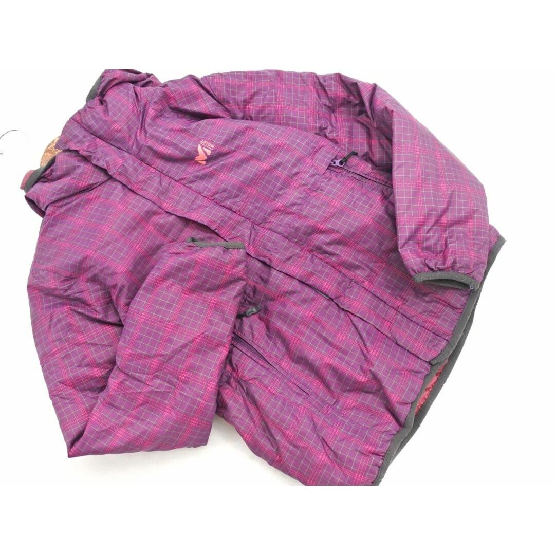 MILLET(ミレー)のMILLET ミレー リバーシブル フーディ ダウン ジャケット sizeS/紫ｘピンク ◆■ レディース レディースのジャケット/アウター(ダウンジャケット)の商品写真