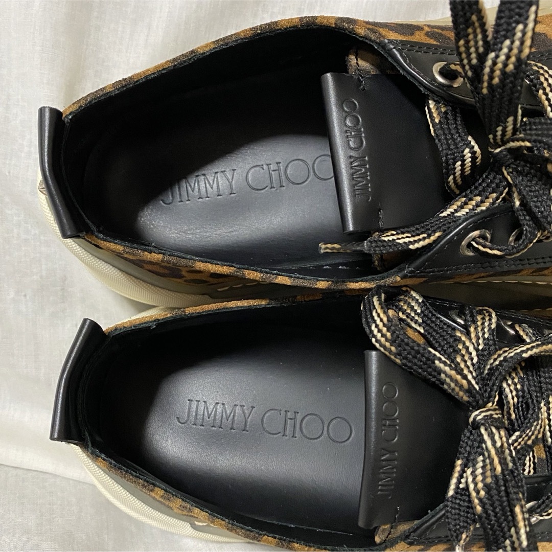 JIMMY CHOO(ジミーチュウ)の新品 本物 正規品 ジミーチュウ メンズ スニーカー レオパード 豹柄 メンズの靴/シューズ(スニーカー)の商品写真