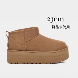 アグ(UGG)のUGG チェスナット　23cm  6 クラシックウルトラミニ プラットフォーム(ブーツ)