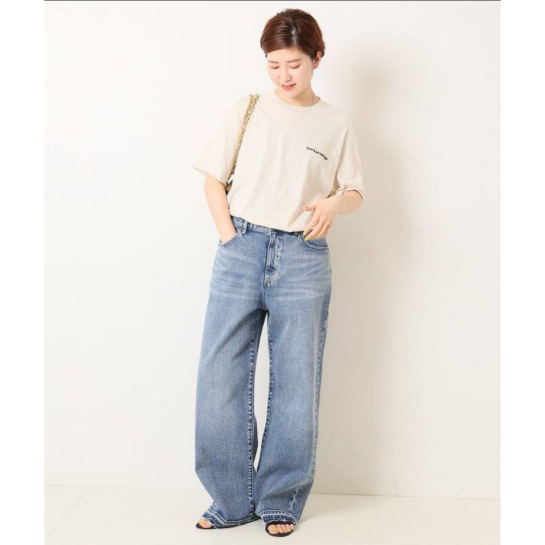 Spick & Span(スピックアンドスパン)のSpick & Span 5 1/2 LOOSE-STRAIGHT DENIM レディースのパンツ(デニム/ジーンズ)の商品写真