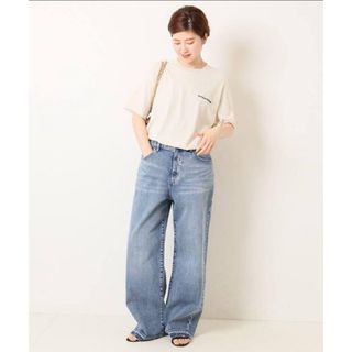 スピックアンドスパン(Spick & Span)のSpick & Span 5 1/2 LOOSE-STRAIGHT DENIM(デニム/ジーンズ)