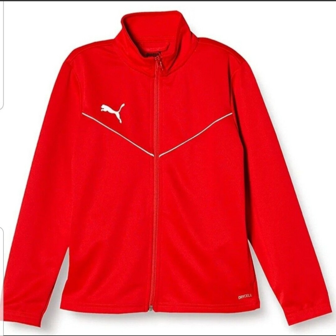 PUMA(プーマ)のPUMA　プーマ　140cm　ロゴマーク入　ジャージ　ジャケット　ジャンパー キッズ/ベビー/マタニティのキッズ服男の子用(90cm~)(ジャケット/上着)の商品写真