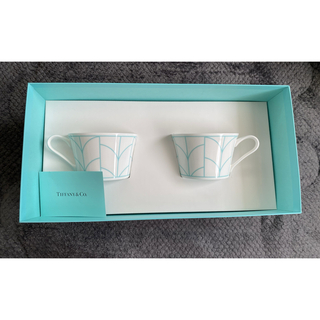 ティファニー(Tiffany & Co.)のティファニー　ウィートリーフ　カップ&ソーサー ペア(グラス/カップ)