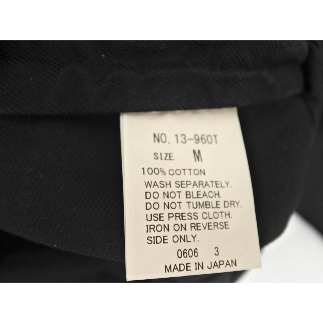 D.M.G. ドミンゴ タック センタープレス パンツ sizeM/黒 ■■ メンズ メンズのパンツ(その他)の商品写真