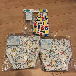 ニシマツヤ(西松屋)の新品　西松屋　7枚　3層　6層　トレーニングパンツ 100 トイトレ　防水(トレーニングパンツ)