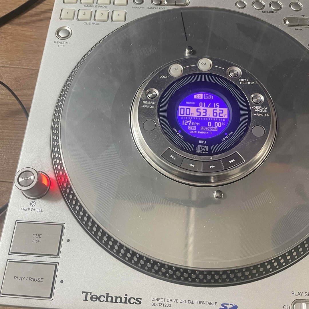 Technics SL-DZ1200 2台セットミキサー - CDJ