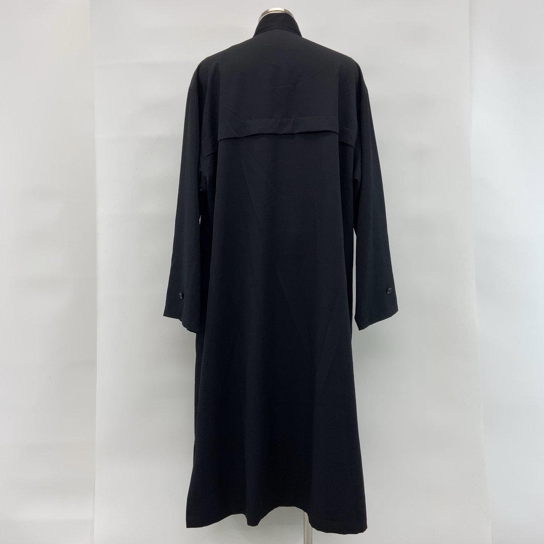 Yohji Yamamoto(ヨウジヤマモト)の【Yohji yamamoto pour homme】【20AW GABARINNER BAG POCKET SHIRT COAT 国内正規品】 メンズのジャケット/アウター(ステンカラーコート)の商品写真