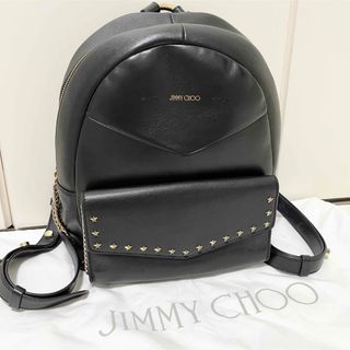 JIMMY CHOO - ♡美品！Jimmychoo SUKIリュック黒♡の通販 by myumyu's